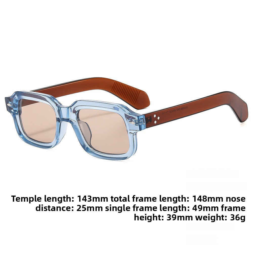 Gafas de Sol Cuadradas UV400 - 44 Combinaciones de Montura y Lente