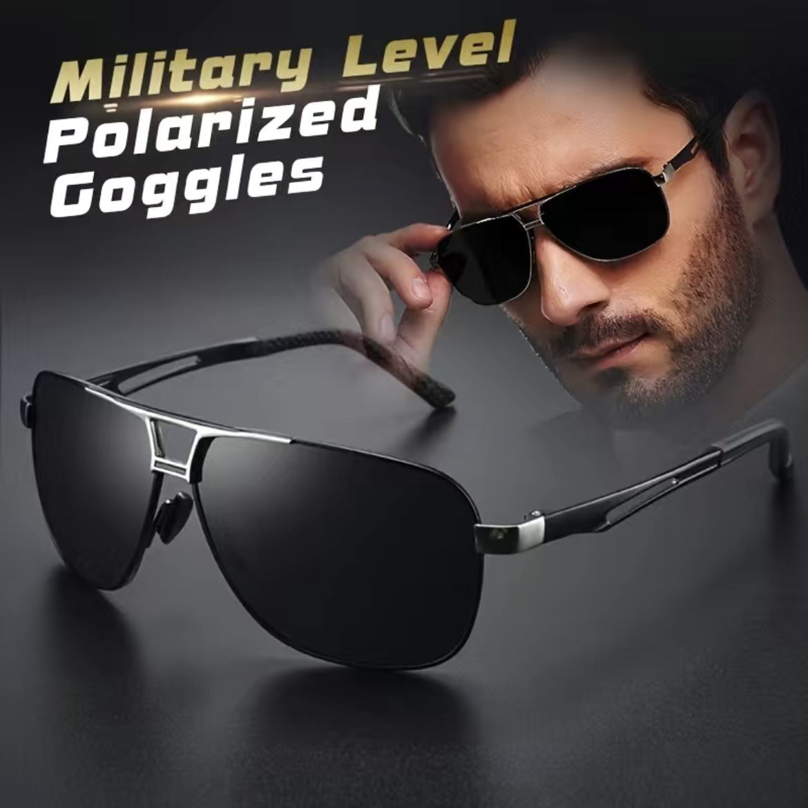 Gafas de Sol Polarizadas Fotocromáticas - Montura Metálica UV400