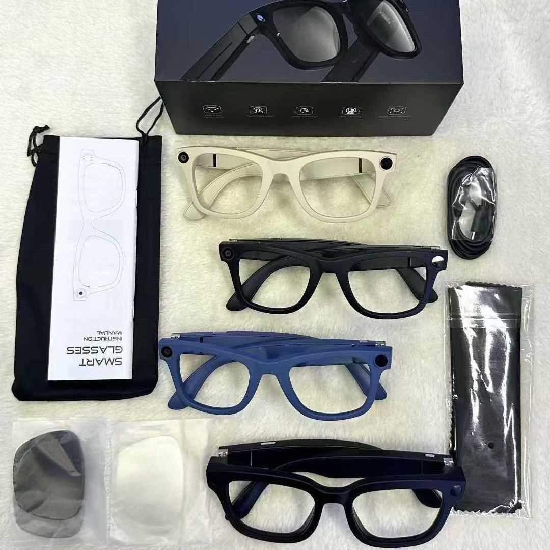 E03 Smart Glasses - Cámara HD y Traducción con IA en Tiempo Real