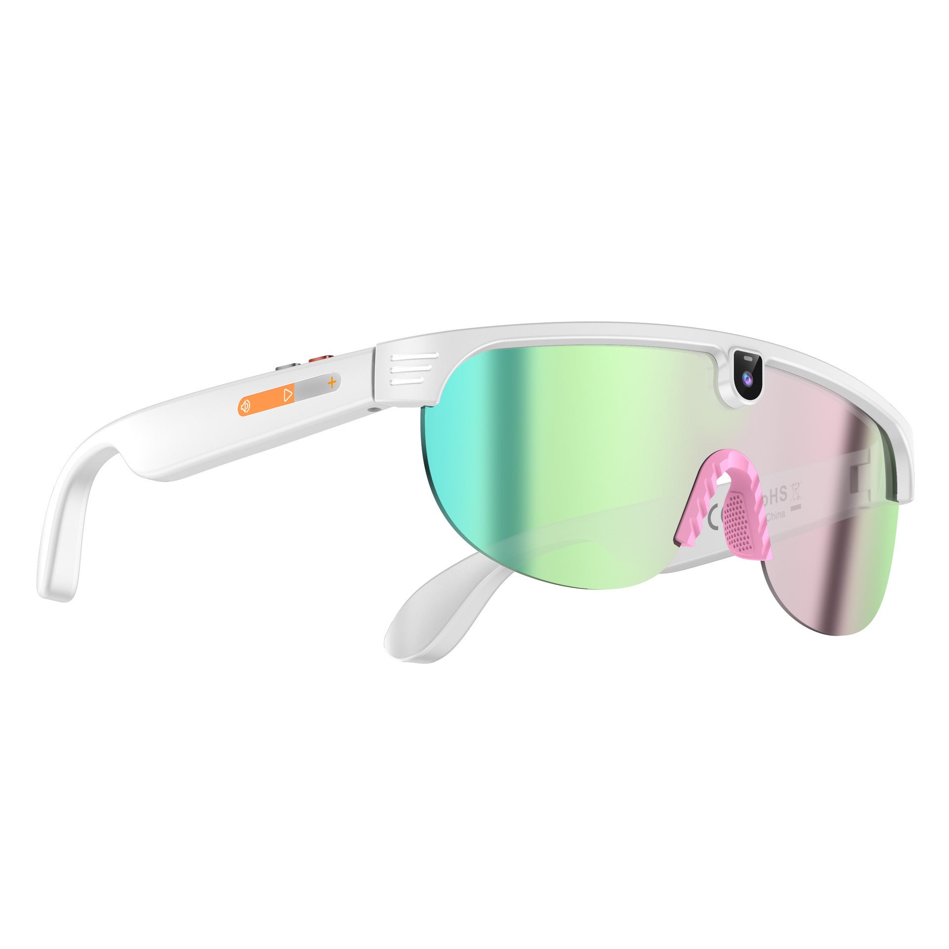 Gafas Deportivas Inteligentes - Cámara con IA, Bluetooth y Voz