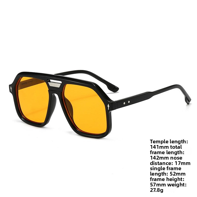 Gafas de Sol Cuadradas UV400 - 44 Combinaciones de Montura y Lente