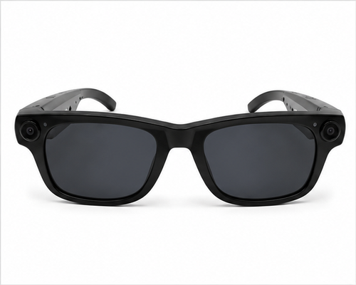 Gafas inteligentes E03 negras - vista frontal